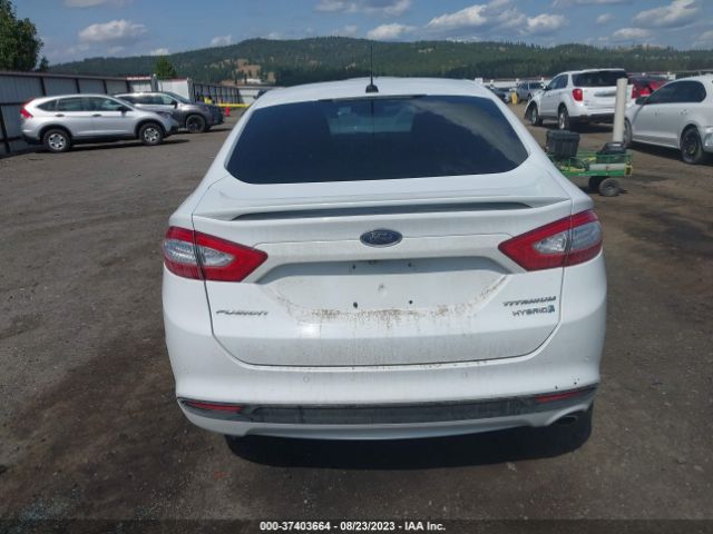 3FA6P0RU0GR306515 Ford Fusion Titanium Hybrid