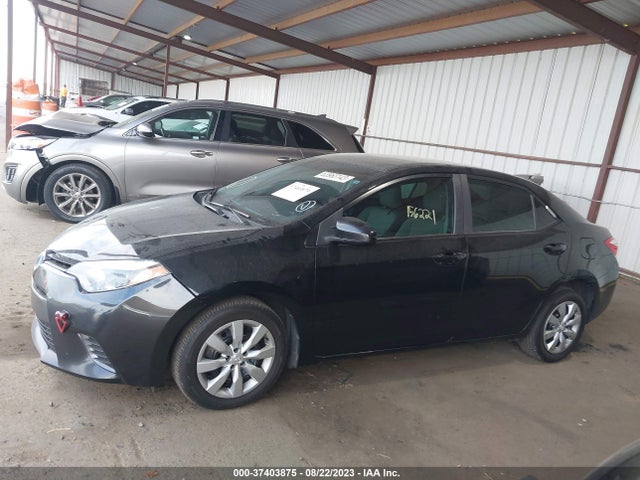 2016 TOYOTA COROLLA LE VIN: 2T1BURHE6GC613497