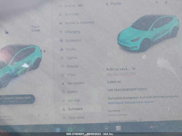 7SAYGDEF9PF713013 Tesla Model Y Performance