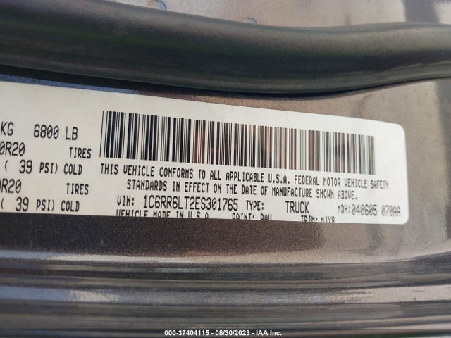 1C6RR6LT2ES301765 RAM 1500 Lone Star