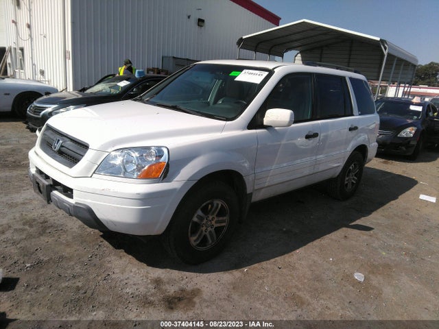 2004 HONDA PILOT EX VIN: 2HKYF18574H614303