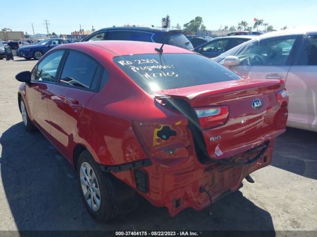 KNADM4A35H6113843 KIA RIO LX