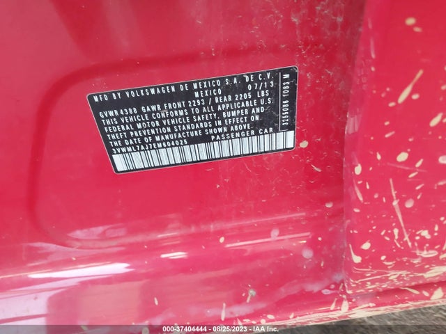 3VWML7AJ7EM604025 Volkswagen Jetta Sportwagen Tdi W/sunroof & Nav