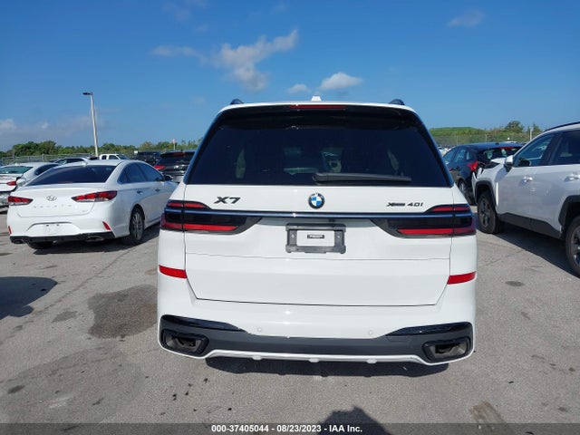 BMW X7 Xdrive40i 2023 аукцион фото