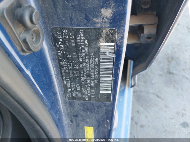 Hyundai ACCENT GLS 2015 KMHCT4AE8FU929534 Image 10