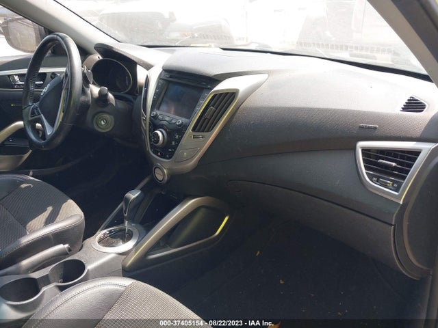 2013 HYUNDAI VELOSTER W/BLACK INT VIN: KMHTC6AD4DU137686