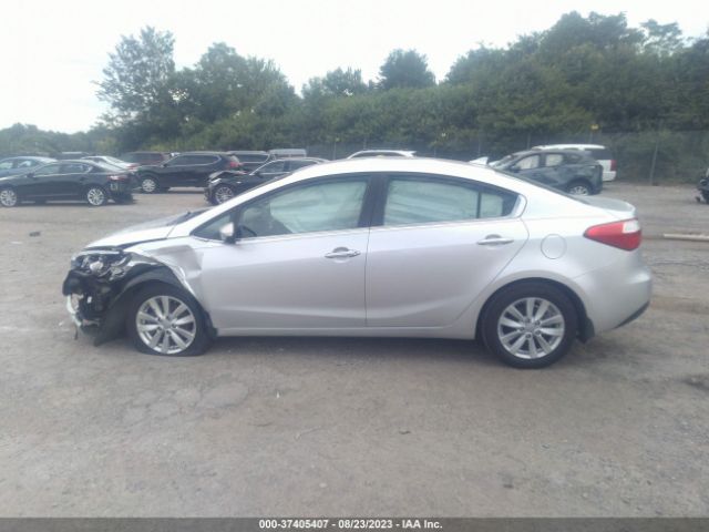 KNAFX4A89E5052820 KIA FORTE EX