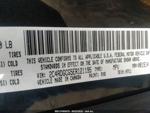 Dodge Grand Caravan Sxt 2014 2C4RDGCG5ER121195 Image 9