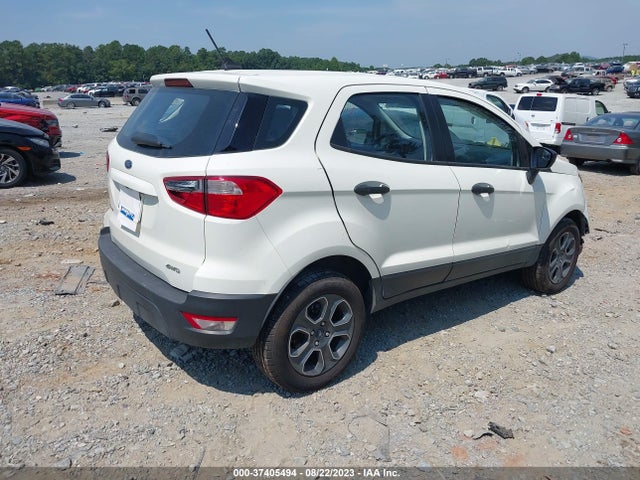 2020 FORD ECOSPORT S VIN: MAJ6S3FL0LC370090