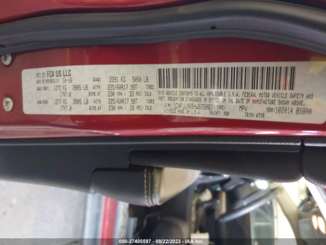 1C4PJLAB9HW572061 Jeep Cherokee Sport