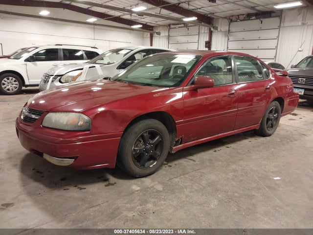 2005 CHEVROLET IMPALA LS VIN: 2G1WH52K359161009