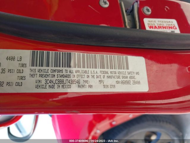 3C4NJCBB8JT438546 Jeep Compass Altitude