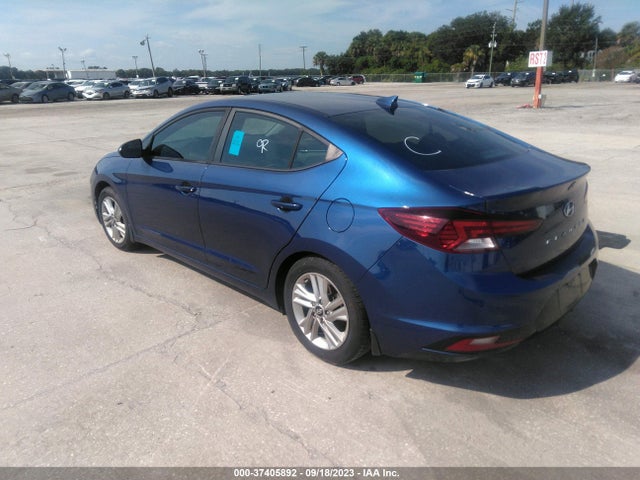 2019 HYUNDAI ELANTRA SEL VIN: 5NPD84LF8KH416210