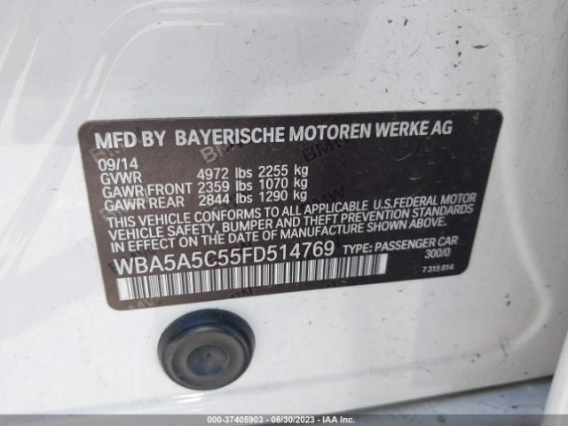 WBA5A5C55FD514769 BMW 5 Series 528i