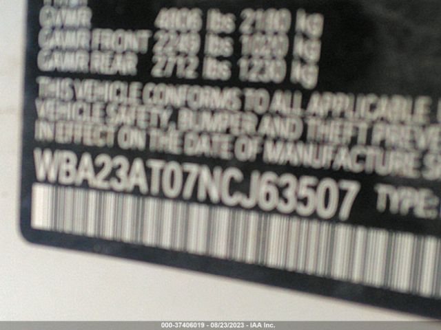 WBA23AT07NCJ63507 BMW 4 Series 430i