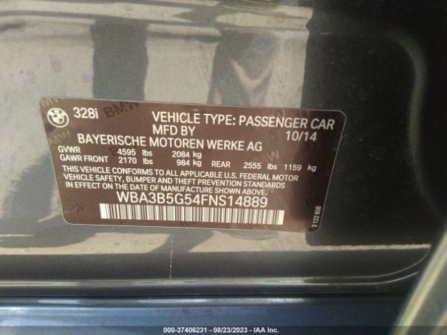 WBA3B5G54FNS14889 BMW 3 Series 328i Xdrive