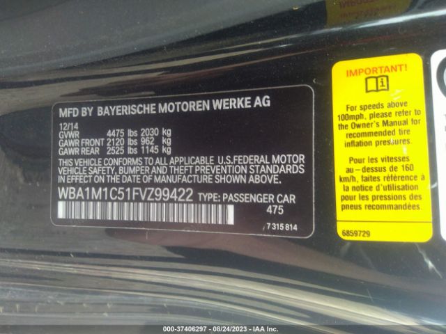 WBA1M1C51FVZ99422 BMW 2 Series M235i