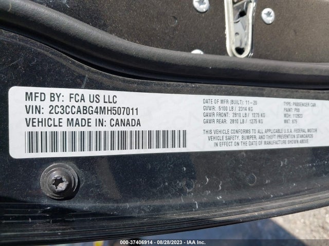 2C3CCABG4MH507011 Chrysler 300 300s
