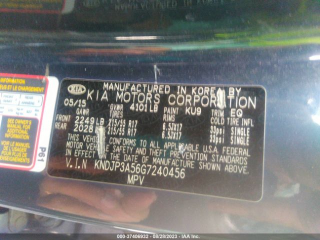 KNDJP3A56G7240456 KIA SOUL +
