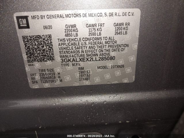 3GKALXEX2LL285080 GMC Terrain Denali