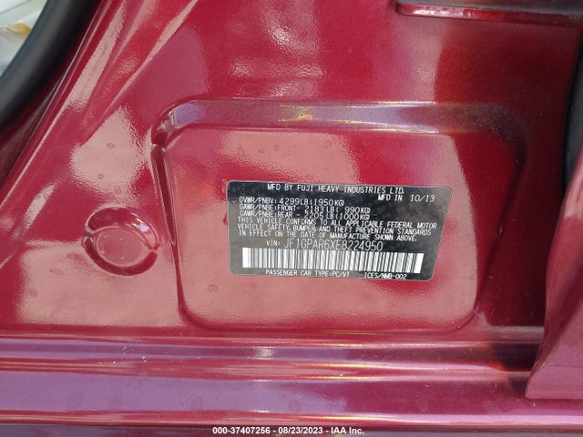 JF1GPAR6XE8224950 Subaru Impreza Wagon 2.0i Sport Limited
