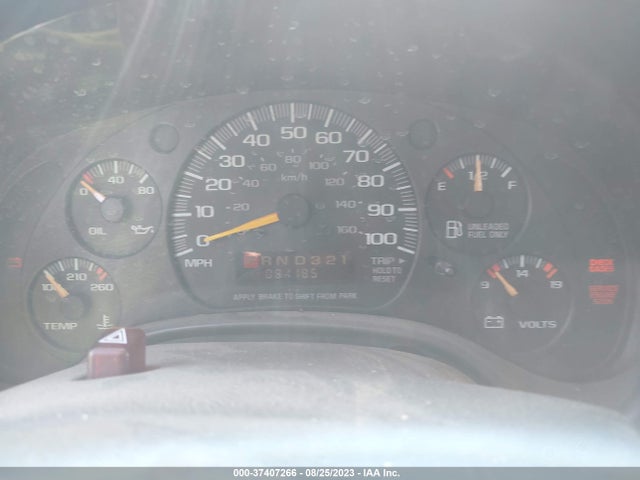 1996 GMC SAVANA RV G1500 VIN: 1GDFG15M8T1001592