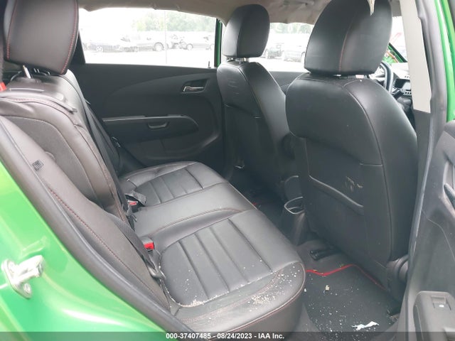 Chevrolet Sonic Rs 2014 1G1JG6SB1E4231743 Image 8