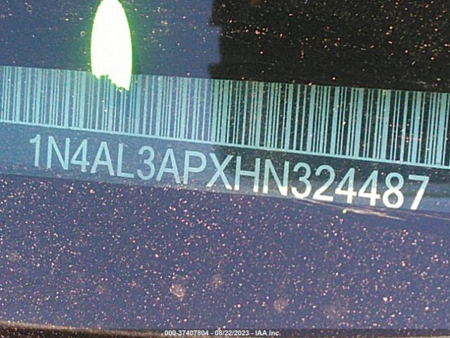 1N4AL3APXHN324487 Nissan Altima 2.5 Sr
