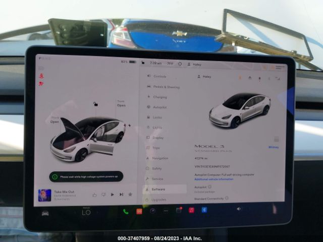 5YJ3E1EA9MF072067 Tesla Model 3 Standard Range Plus