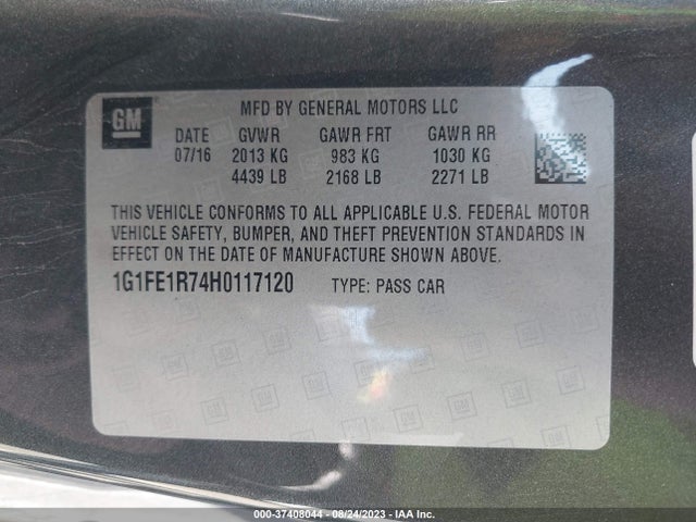 Chevrolet Camaro 1ss 2017 1G1FE1R74H0117120 Image 9