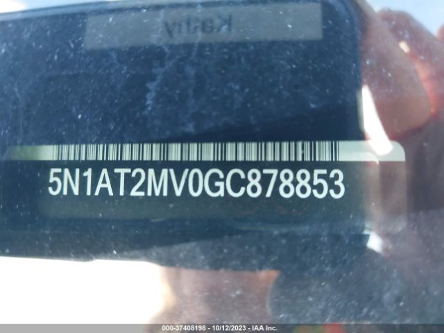 5N1AT2MV0GC878853 Nissan Rogue Sl