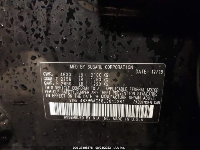 4S3BWAC68L3015281 Subaru Legacy Premium