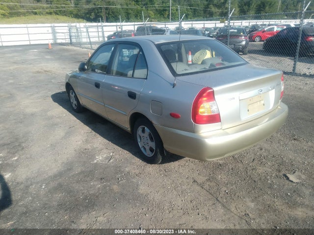 2002 HYUNDAI ACCENT GL VIN: KMHCG45C42U324188