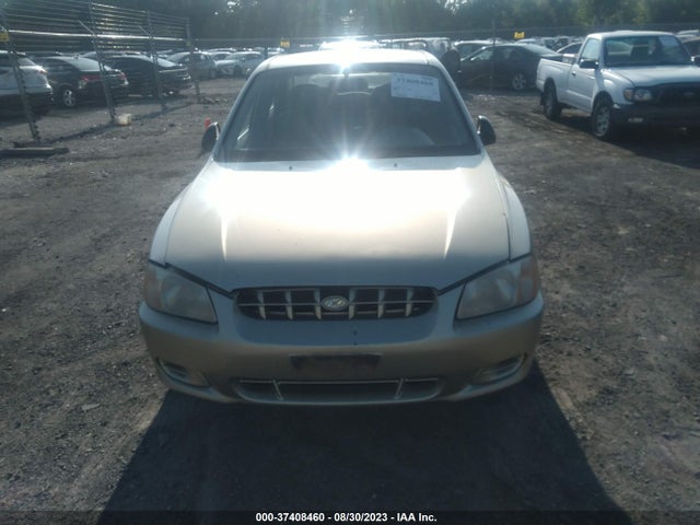 2002 HYUNDAI ACCENT GL VIN: KMHCG45C42U324188