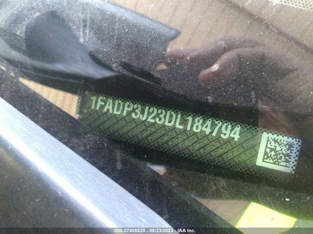 2013 FORD FOCUS TITANIUM VIN: 1FADP3J23DL184794