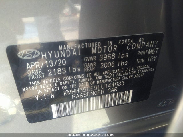 Hyundai ELANTRA GT 2020 KMHH35LE9LU144833 Image 15