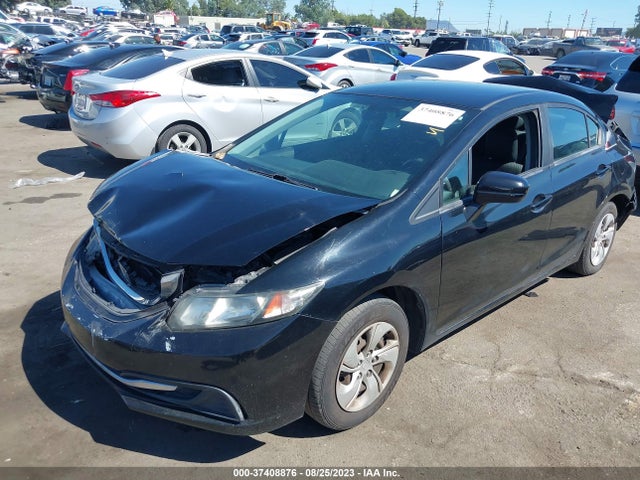 Honda Civic Sedan Lx 2014 19XFB2F53EE256747 Image 2