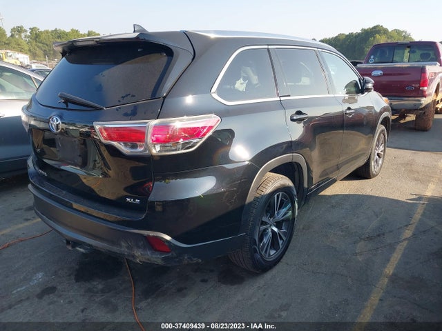 2016 TOYOTA HIGHLANDER XLE VIN: 5TDKKRFHXGS151343