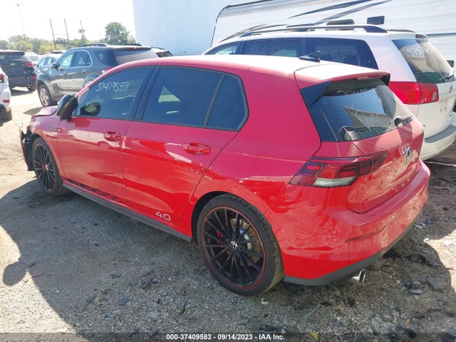 2023 VOLKSWAGEN GOLF GTI 40TH ANNIVERSARY EDITION VIN: WVW8A7CD4PW200233