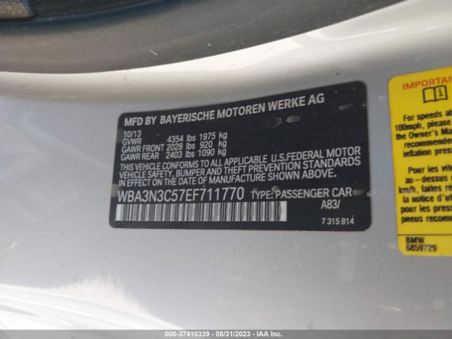 WBA3N3C57EF711770 BMW 4 Series 428i