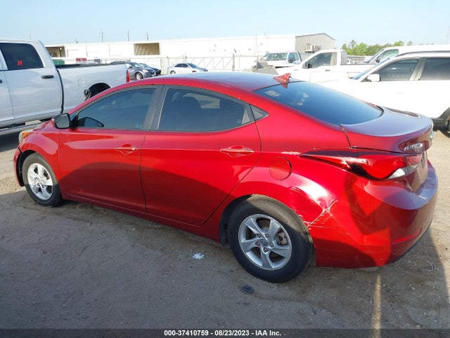 Hyundai ELANTRA SE 2015 5NPDH4AE9FH577410 Image 6