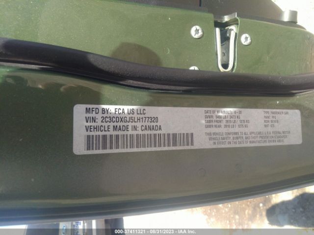 2C3CDXGJ5LH177320 Dodge Charger Scat Pack