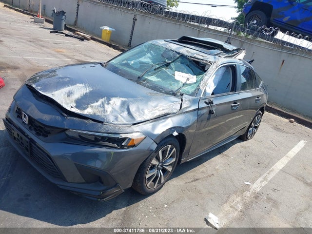 Auction sale of the 2023 Honda Civic Hatchback Ex-l, vin: 19XFL1H7XPE014739, lot number: 37411786