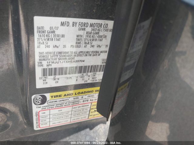 1FMJU1JTXHEA55704 Ford Expedition Xlt/king Ranch