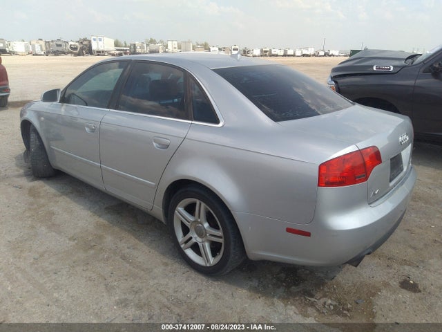 2007 AUDI A4 2.0T VIN: WAUDF78EX7A061186