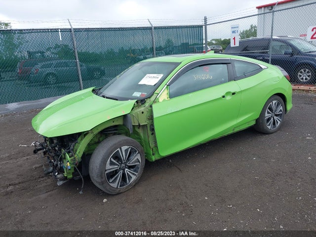 Honda Civic Coupe Ex-l 2017 2HGFC3B73HH357839 Image 2