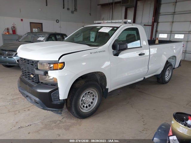 2021 CHEVROLET SILVERADO 1500 WORK TRUCK VIN: 3GCNWAEHXMG297692