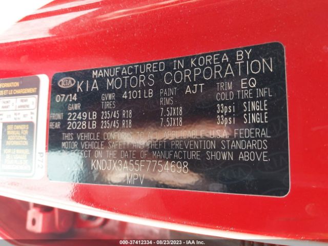 KNDJX3A55F7754698 KIA Soul !