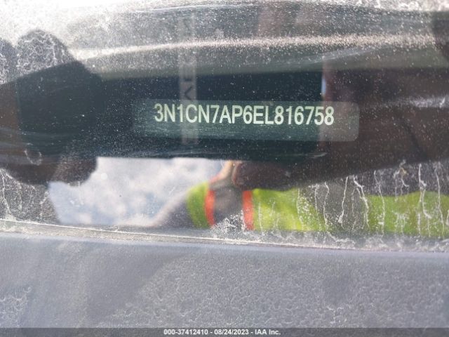3N1CN7AP6EL816758 Nissan VERSA SV