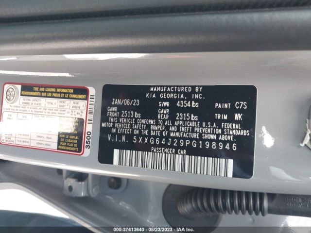 5XXG64J29PG198946 KIA K5 Gt-line